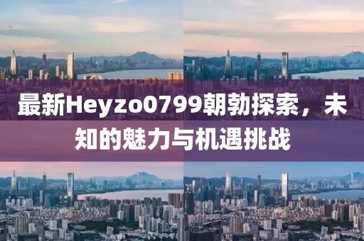 最新Heyzo0799朝勃探索，未知的魅力与机遇挑战