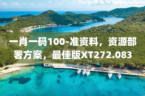 一肖一码100-准资料，资源部署方案，最佳版XT272.083