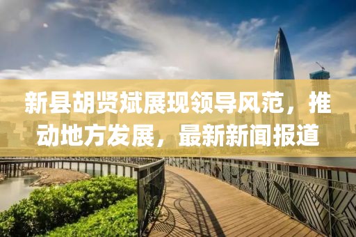 新县胡贤斌展现领导风范，推动地方发展，最新新闻报道