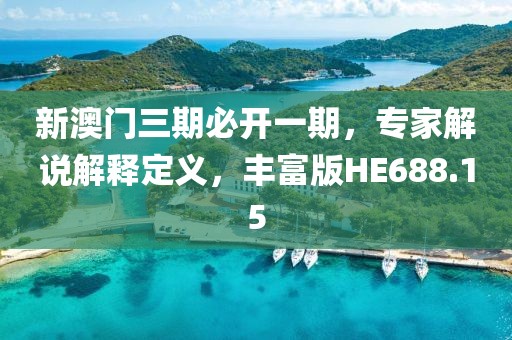 新澳门三期必开一期，专家解说解释定义，丰富版HE688.15