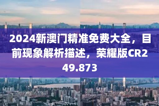 2024新澳门精准免费大全，目前现象解析描述，荣耀版CR249.873