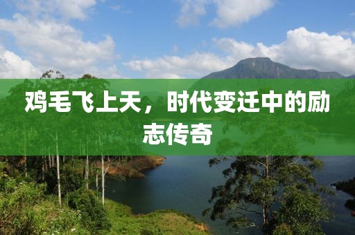 鸡毛飞上天，时代变迁中的励志传奇