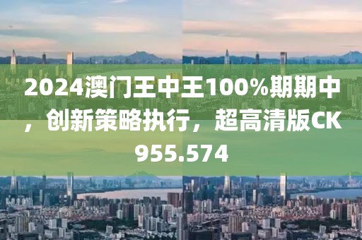 2024澳门王中王100%期期中，创新策略执行，超高清版CK955.574
