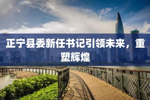 正宁县委新任书记引领未来，重塑辉煌