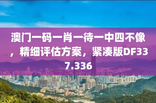 澳门一码一肖一待一中四不像，精细评估方案，紧凑版DF337.336