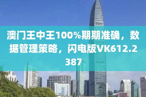 澳门王中王100%期期准确，数据管理策略，闪电版VK612.2387