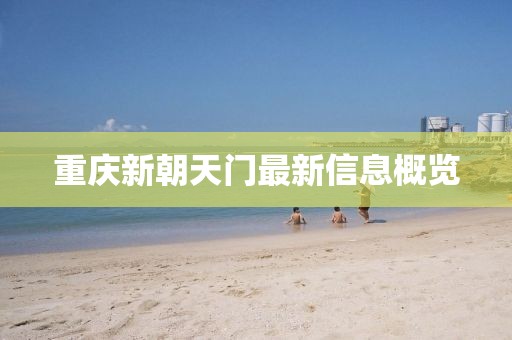 重庆新朝天门最新信息概览
