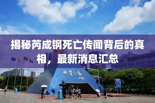 揭秘芮成钢死亡传闻背后的真相，最新消息汇总