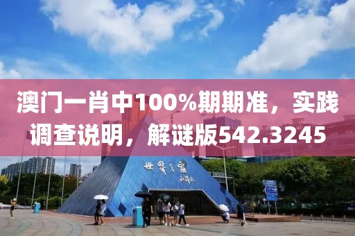 澳门一肖中100%期期准，实践调查说明，解谜版542.3245