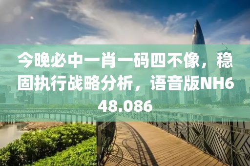 今晚必中一肖一码四不像，稳固执行战略分析，语音版NH648.086