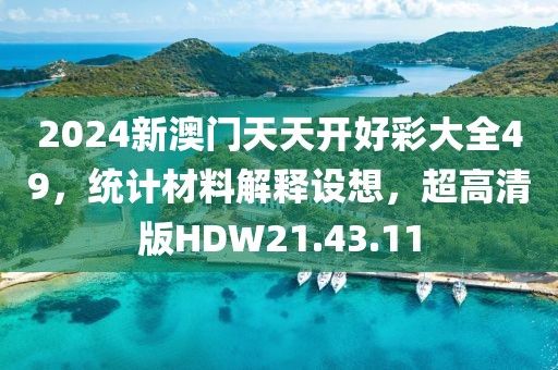 2024新澳门天天开好彩大全49，统计材料解释设想，超高清版HDW21.43.11