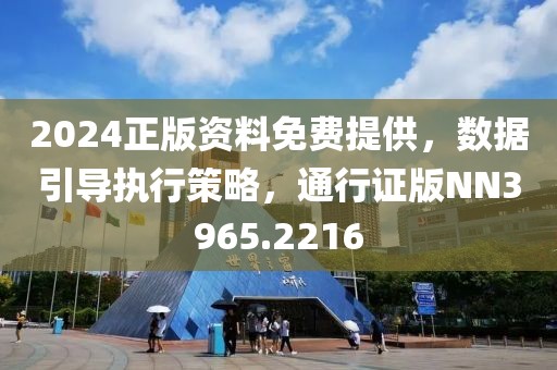 2024正版资料免费提供，数据引导执行策略，通行证版NN3965.2216