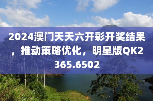 2024澳门天天六开彩开奖结果，推动策略优化，明星版QK2365.6502