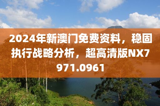 2024年新澳门免费资料，稳固执行战略分析，超高清版NX7971.0961