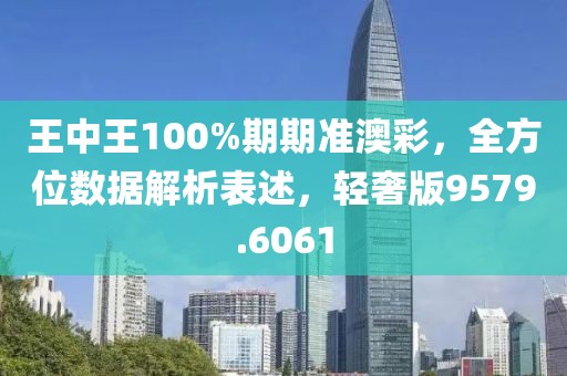 王中王100%期期准澳彩，全方位数据解析表述，轻奢版9579.6061