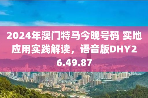 2024年澳门特马今晚号码 实地应用实践解读，语音版DHY26.49.87