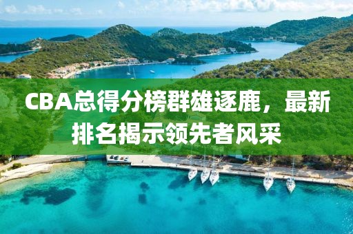 CBA总得分榜群雄逐鹿，最新排名揭示领先者风采