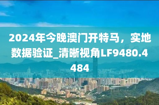 2024年今晚澳门开特马，实地数据验证_清晰视角LF9480.4484