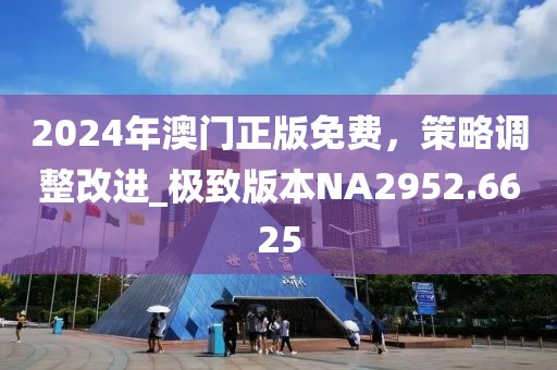 2024年澳门正版免费，策略调整改进_极致版本NA2952.6625