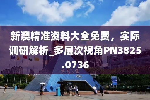 新澳精准资料大全免费，实际调研解析_多层次视角PN3825.0736