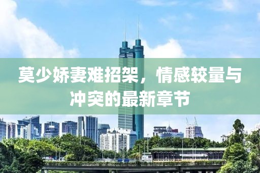 莫少娇妻难招架，情感较量与冲突的最新章节